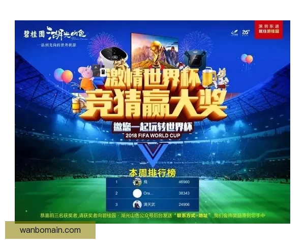世界杯在线竞猜官网打造全新娱乐平台助力球迷畅享赛事激情